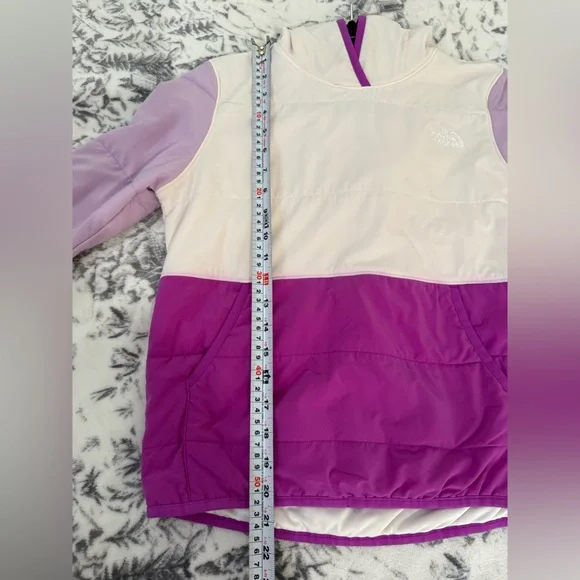 The North Face Mountain Hooded Sweatshirt Insulated Pullover Size XS - Picture 9 of 10